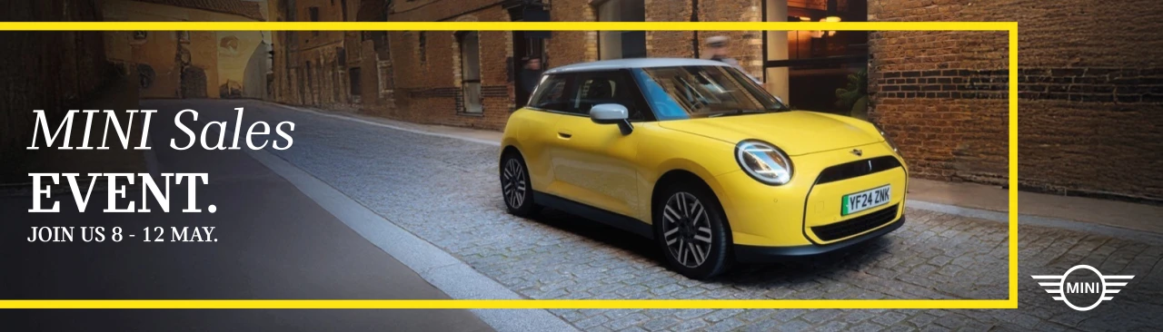 MINI May New Car Sales Event Banner