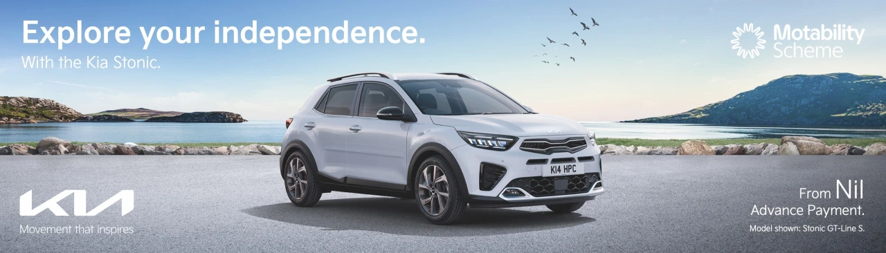 kia q3 motability stonic web banner Banner
