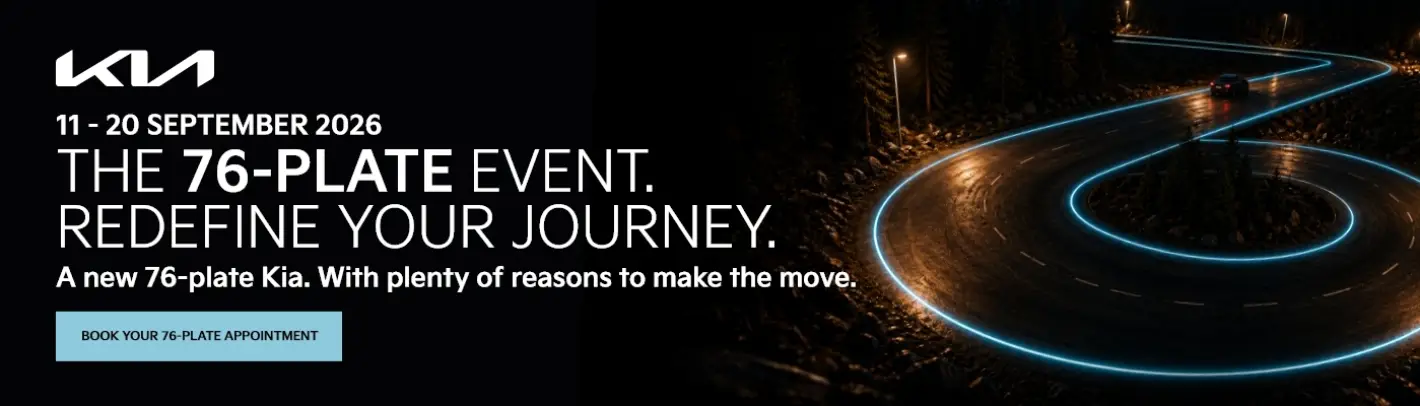 Kia 76 Plate Event