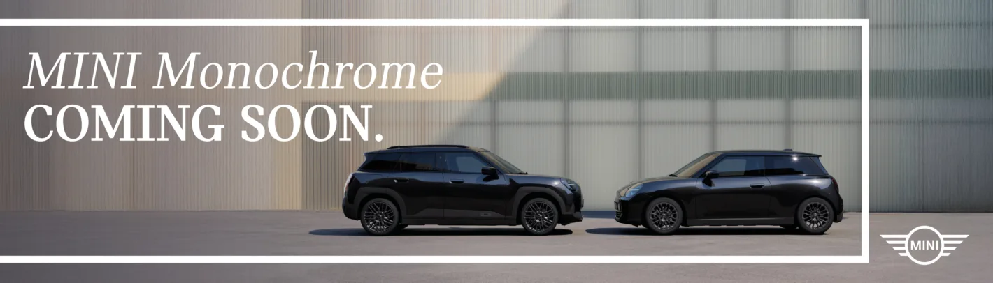 MINI Monochrome - Desktop Banner