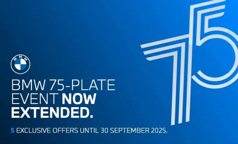 BMW 75-Plate Banners