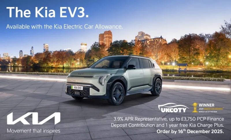Kia EV3 Q4 Web Banners Banner Mobile