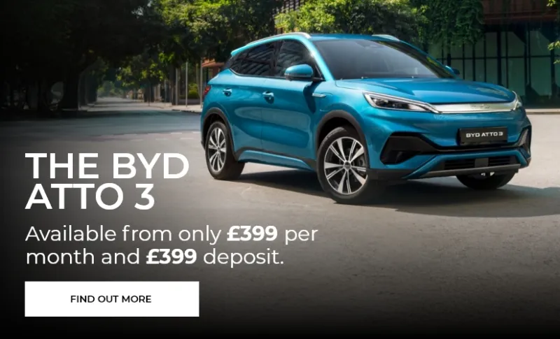 The BYD ATTO 3 Offer Banner Mobile