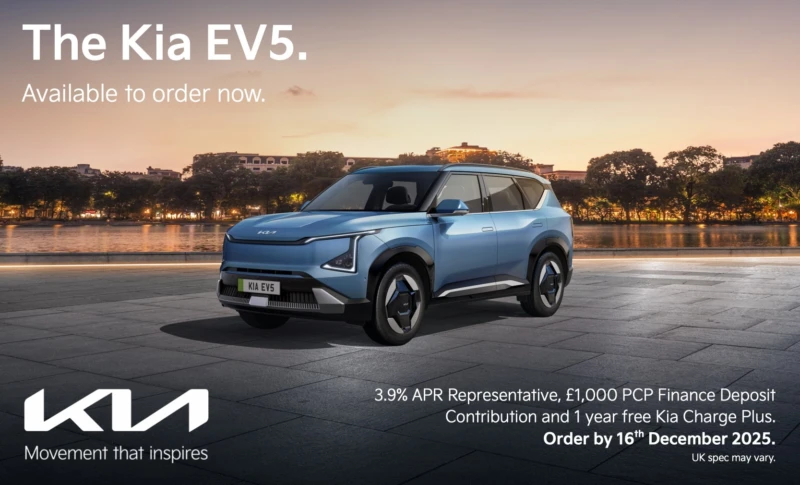 Kia EV5 Q4 Web Banners Banner Mobile