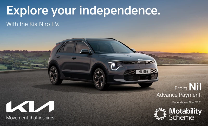 Kia Niro EV Motab Q1 2026 Web Banners Banner Mobile
