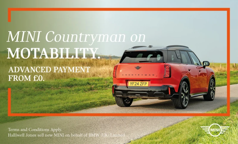 £0 Advanced Payment on MINI Countryman Motability