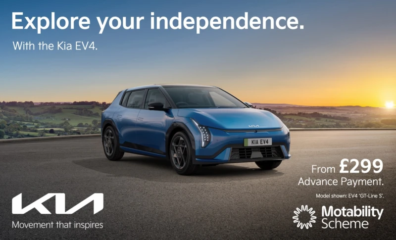 Kia EV4 Motability Q1 Web Banners Banner Mobile