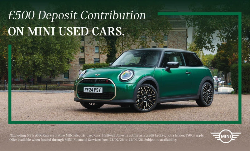 MINI Used £500 Dep Con