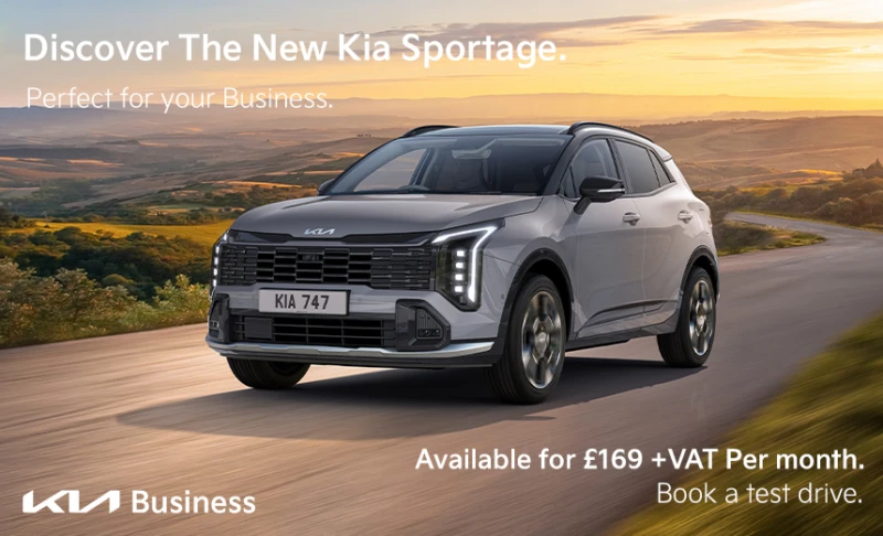 Kia - Q1 2026 Business Sportage Banner Mobile