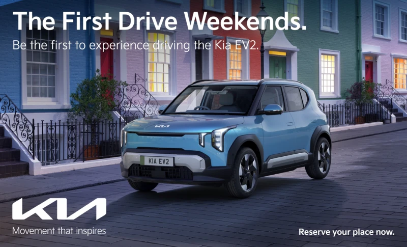 Kia EV2 Test drive weekend Web Banners Banner Mobile
