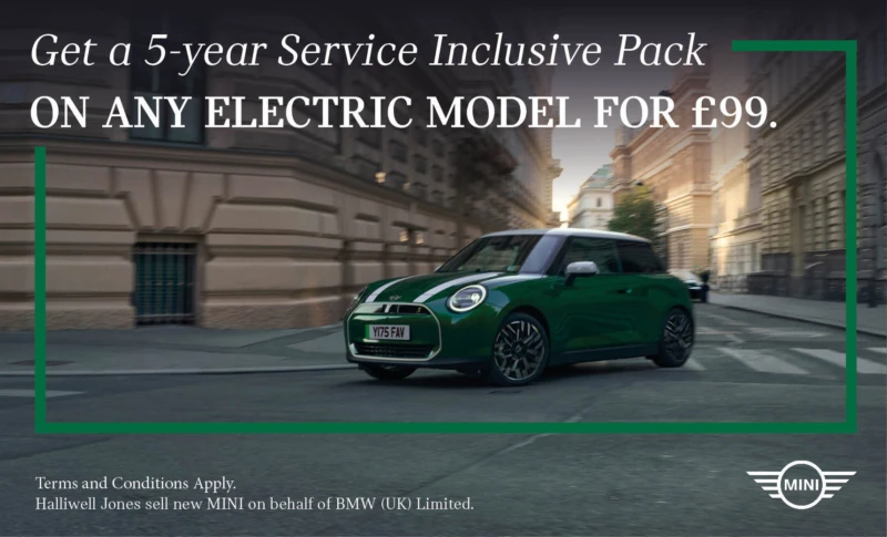 5-Year Service Inclusive Available with Electric Models
