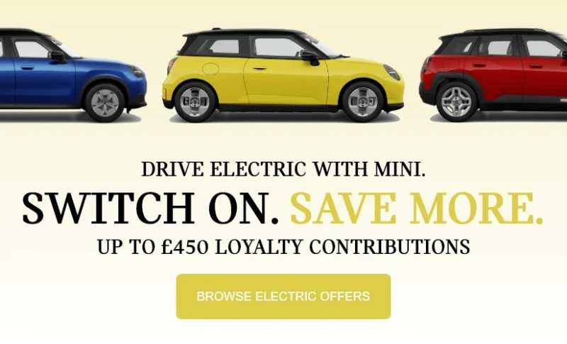 MINI Switch On. Save More.
