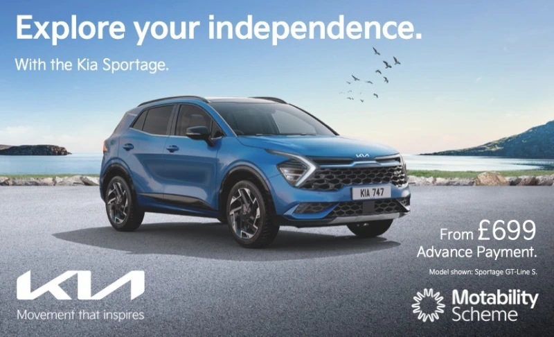kia q3 motability sportage web banner Banner Mobile