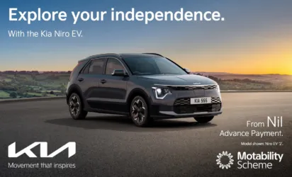 Kia Niro EV Motab Q4 Web Banners - Mobile Banner