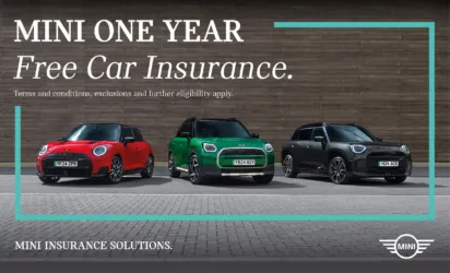 MINI One Year Free Insurance - Mobile Banner