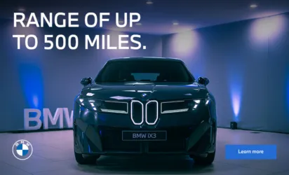 The new BMW iX3 - Mobile Banner