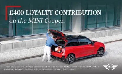 MINI Loyalty Contribution - Mobile Banner