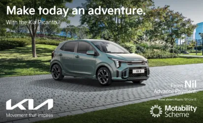 Kia Picanto Q3 motab banner