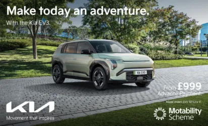 kia EV3 q3 motab web banner