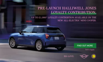 MINI Pre-Launch Halliwell Jones Loyalty Contribution - Mobile Banner