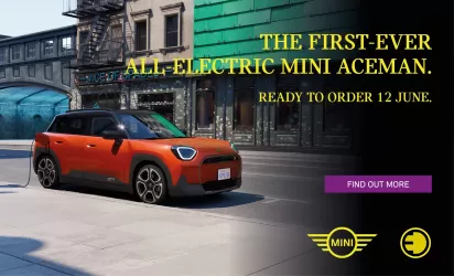 The First-Ever All-Electric MINI Aceman - Mobile Banner