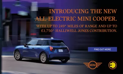 The All-Electric MINI Cooper - Mobile Banner