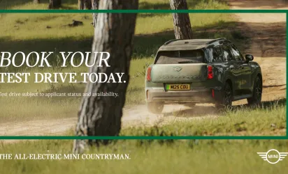 MINI All-Electric Countryman Boost Campaign - Mobile Banner