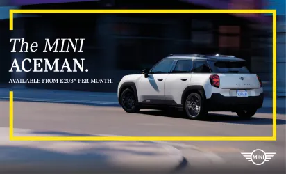 The MINI Aceman. - Mobile Banner