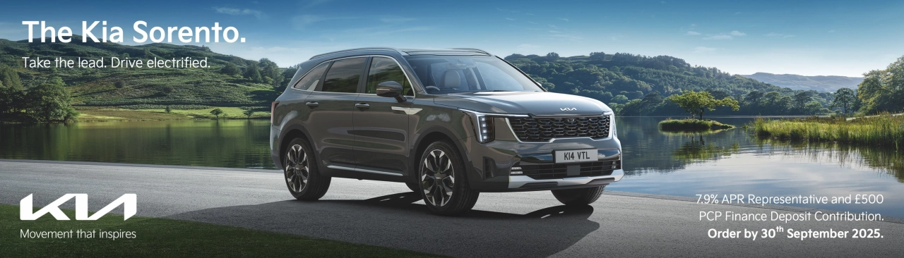 kia q3 sorento web banner - Desktop Banner