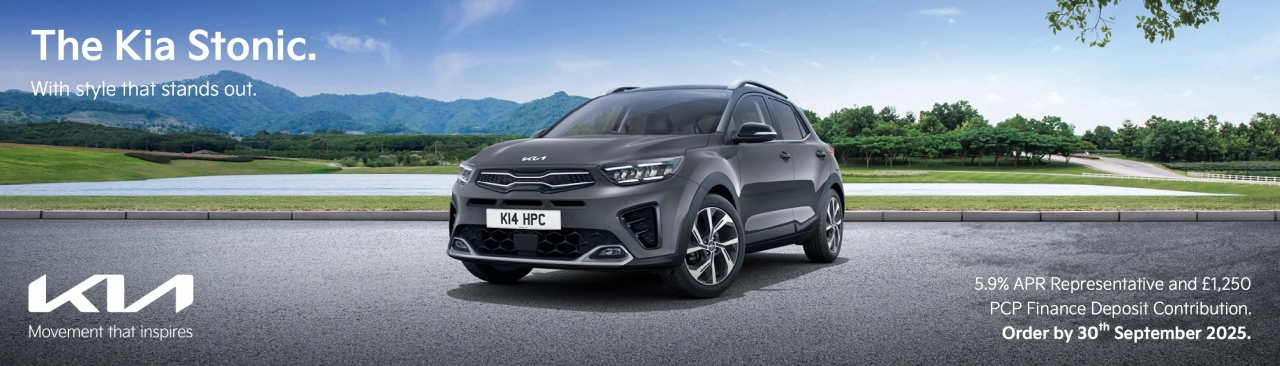 kia q3 stonic web banner - Desktop Banner