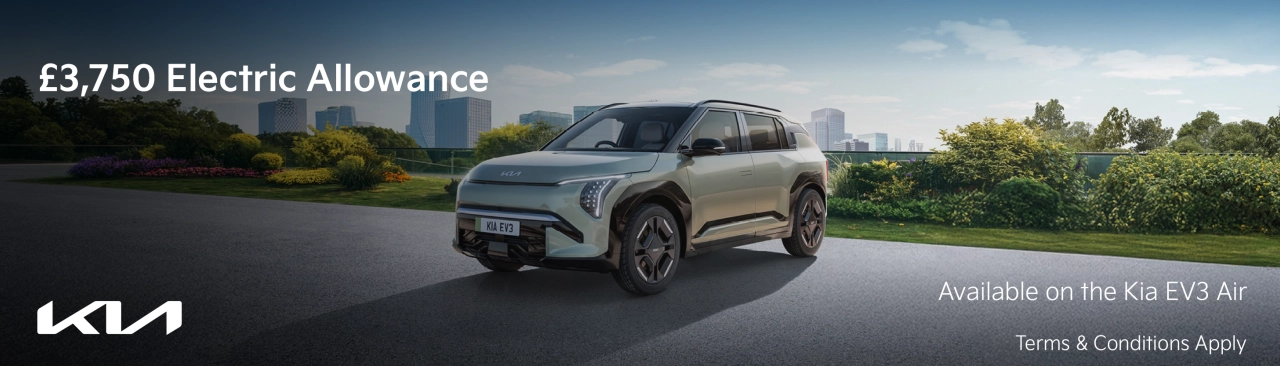 Kia Electric Allowance banner - Desktop Banner
