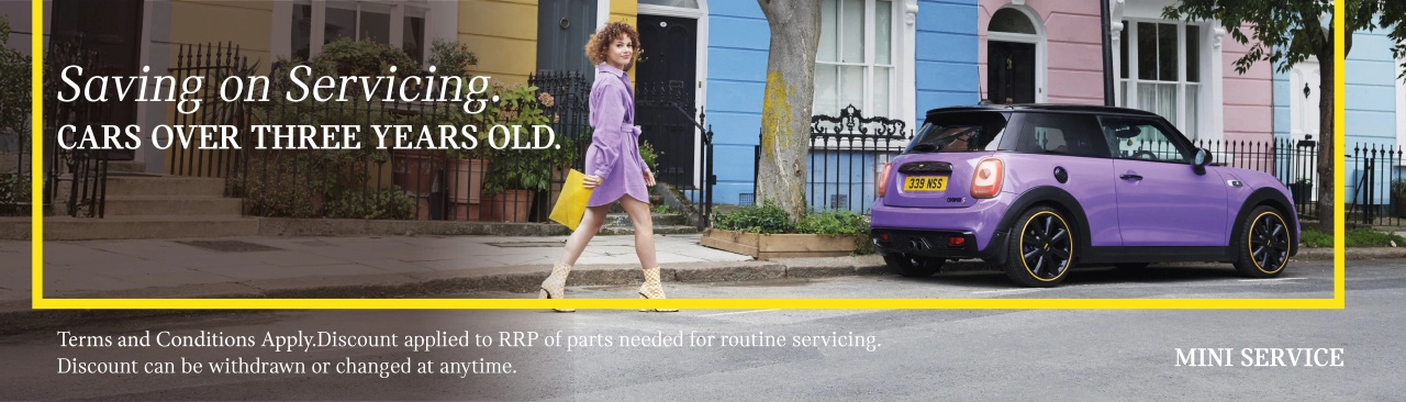August 2025 MINI Personalised Pricing - Desktop Banner