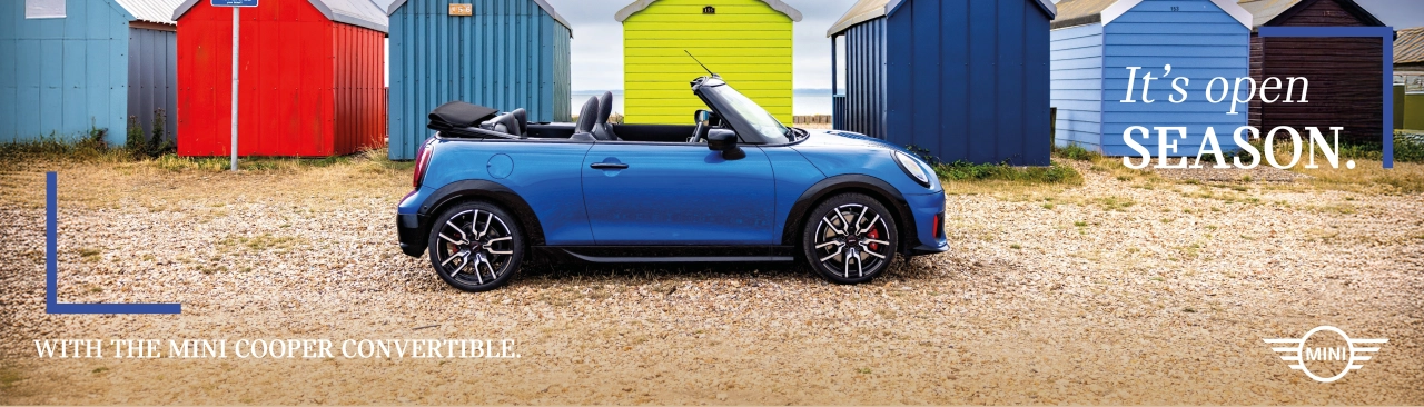 New MINI Cooper Convertible - Desktop Banner