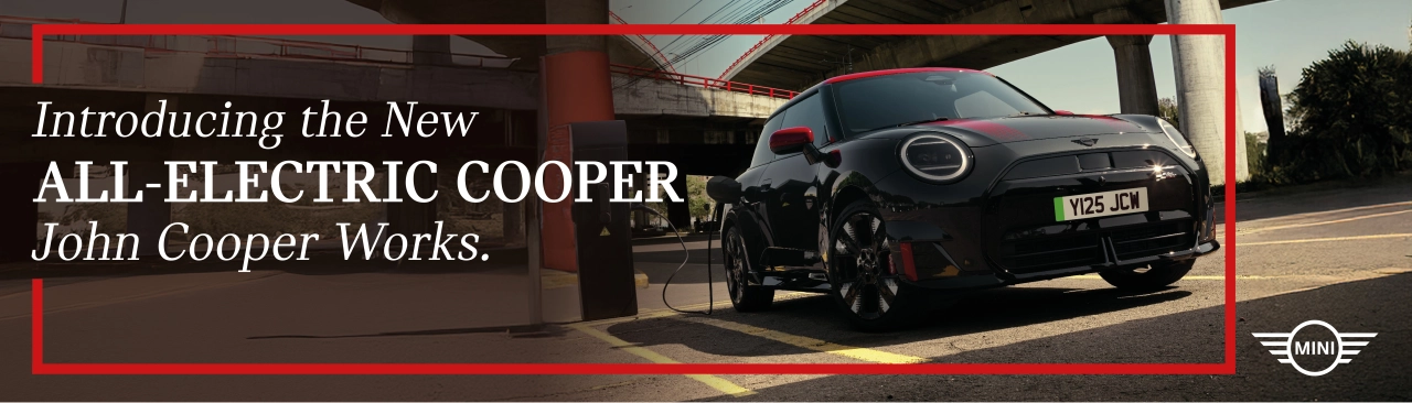 John Cooper Works All-Electric Cooper - Desktop Banner