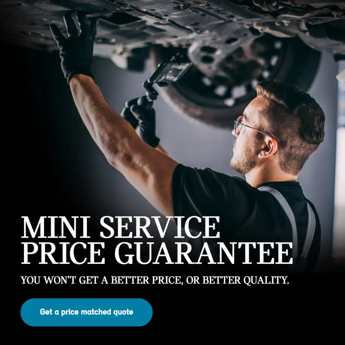 HJ MINI Service Price Guarantee Popup Pop-up