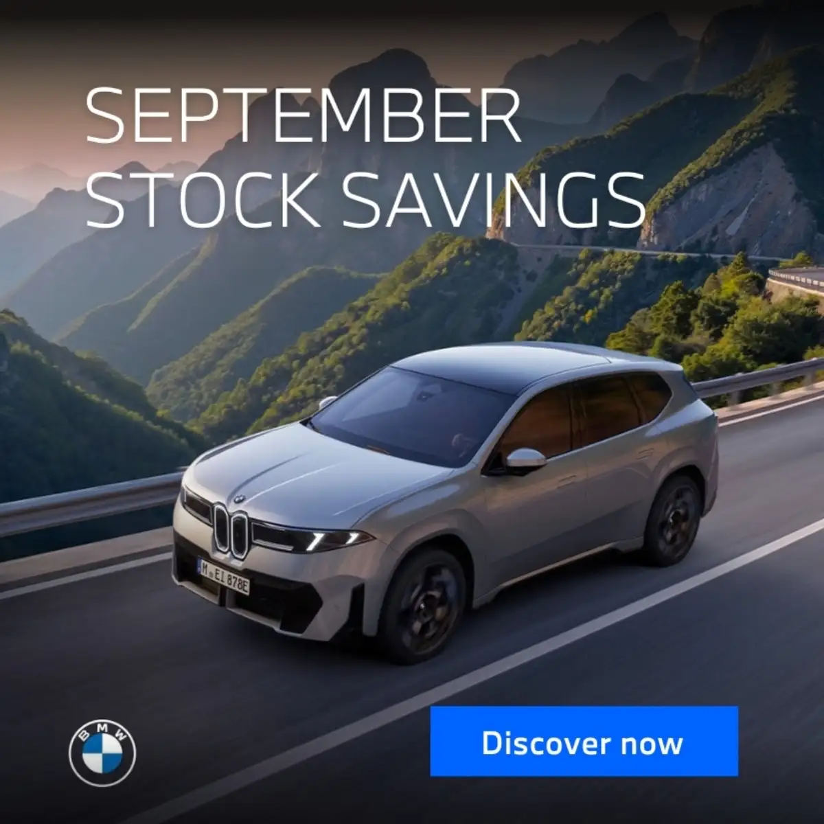 BMW September Stock Offer - Q3 2026 Pop-up