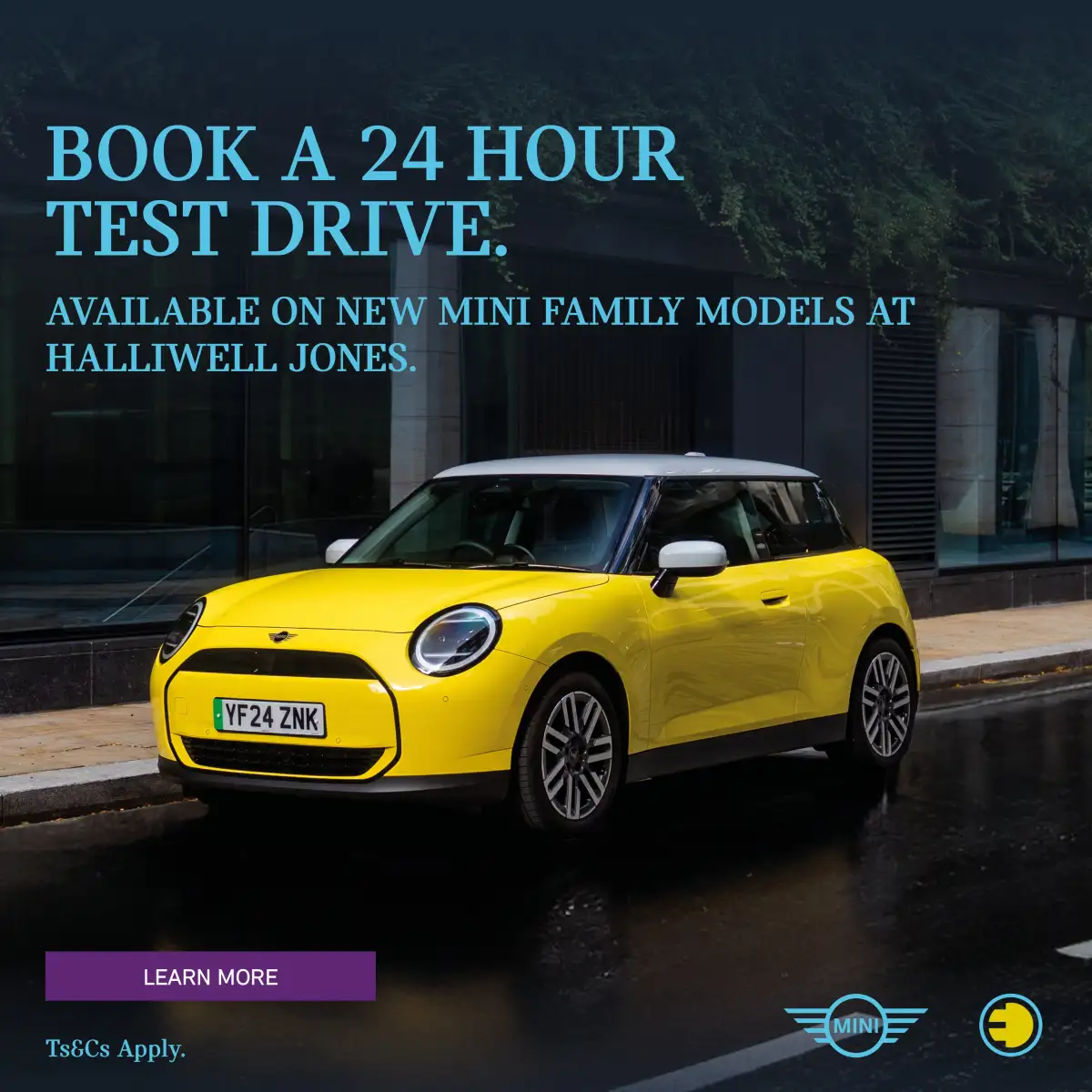 MINI 24 Hour Test Drive Pop-up