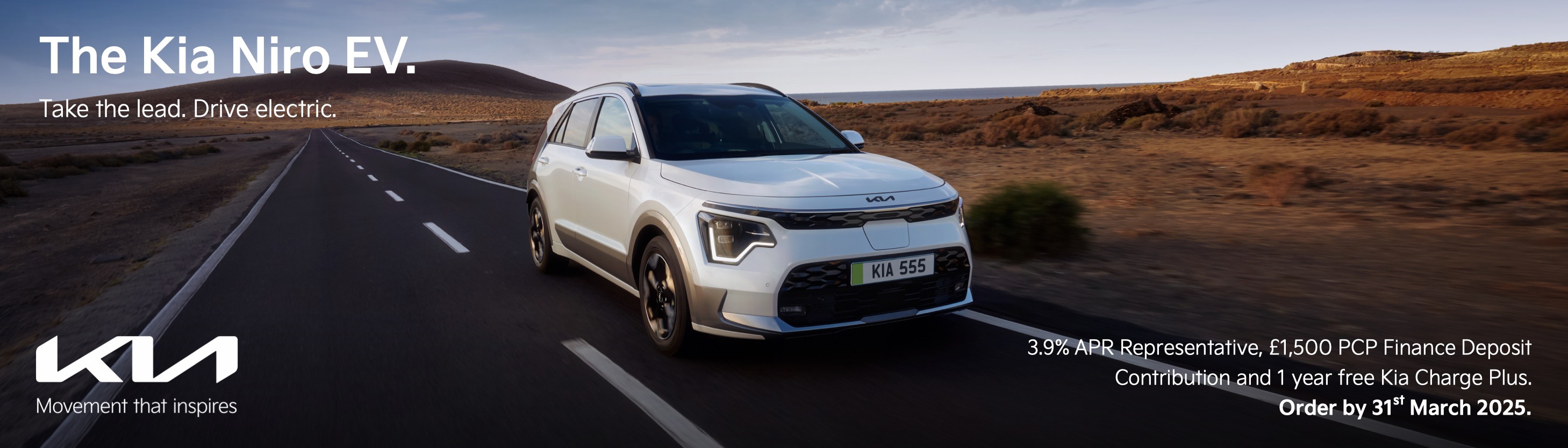 kia niro ev q1 web banner - Desktop Banner