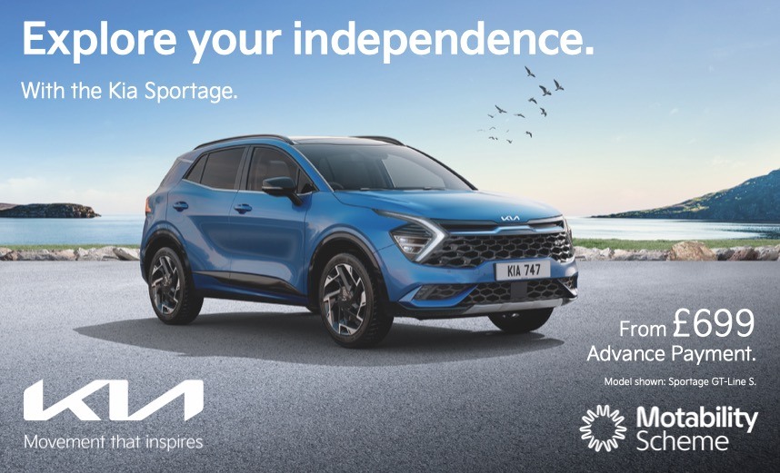 kia q3 motability sportage web banner Banner Mobile