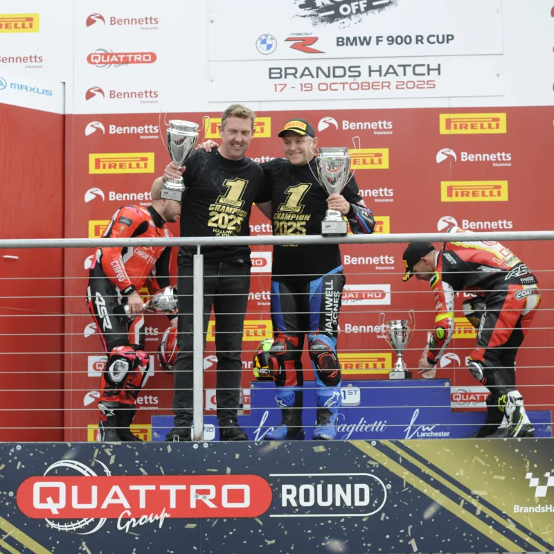 We Are Champions! Barry Burrell Wins the 2025 BMW F 900 R Cup