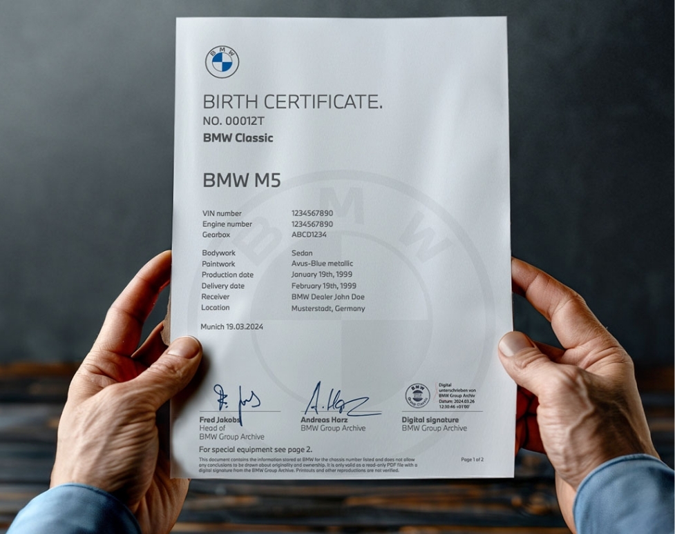Digital Birth Certificate
