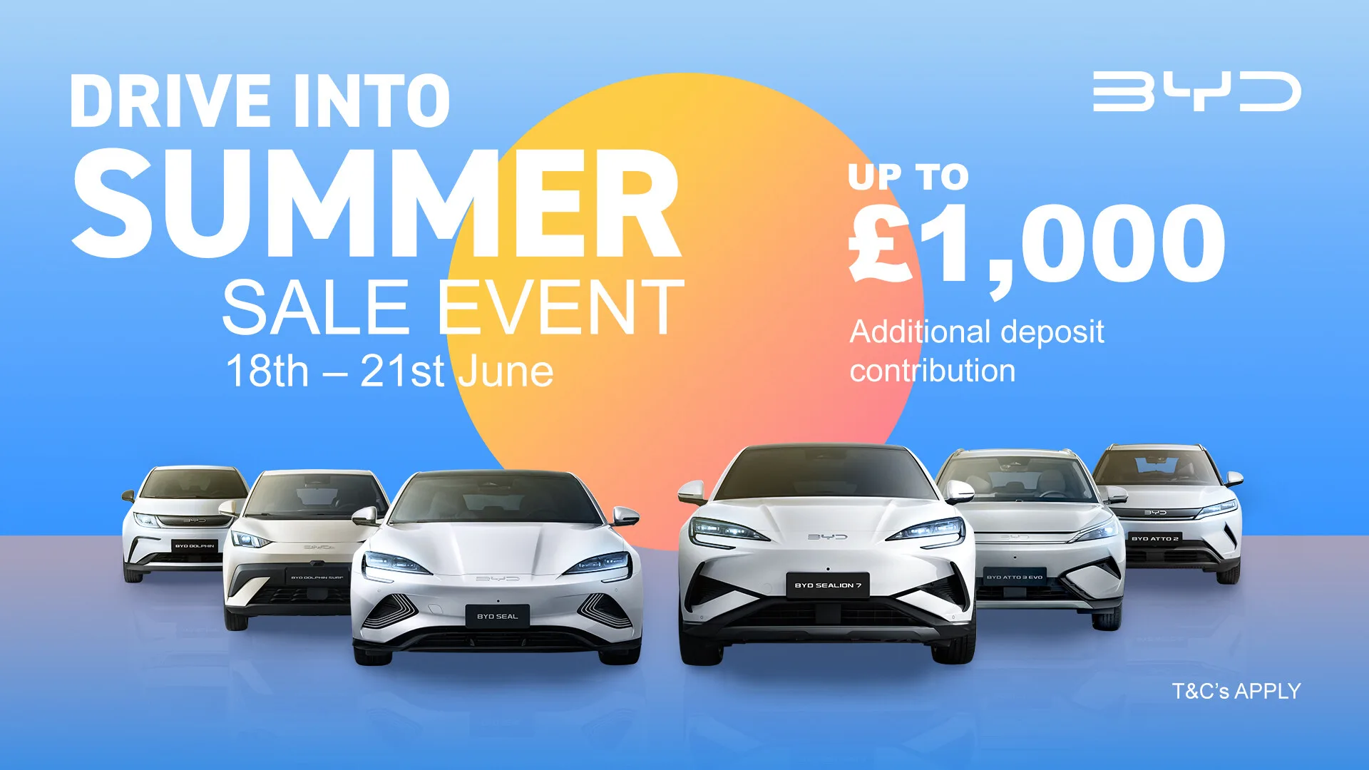 BYD Summer Sales Event