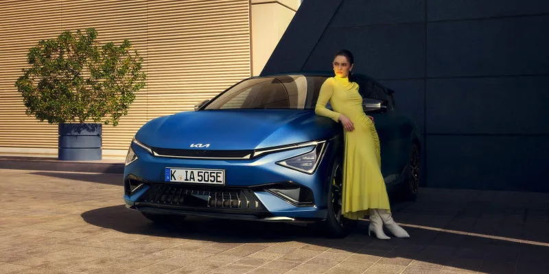 Boldly charged front styling