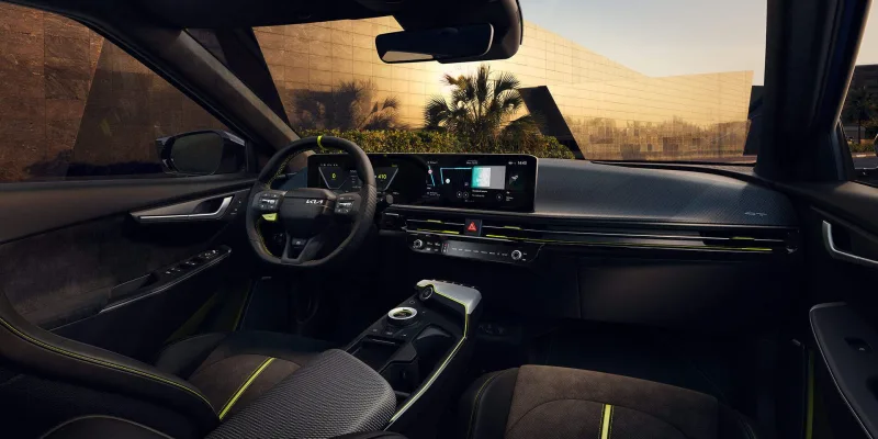 Sport-infused interior enhancements