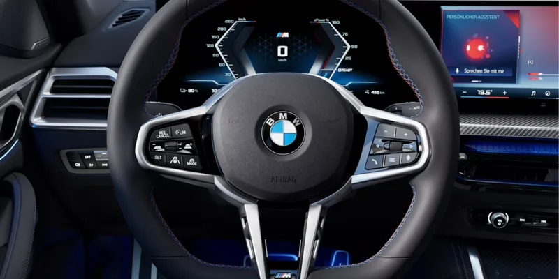M Sport Leather Steering Wheel