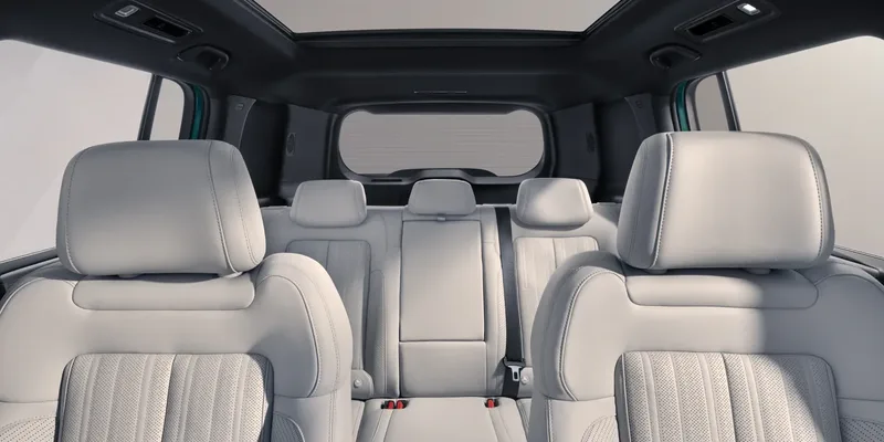 Spacious and flexible interior