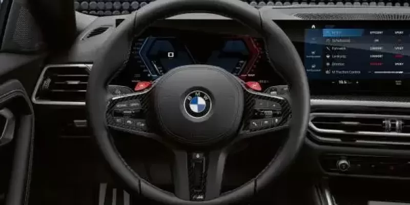 M steering wheel.