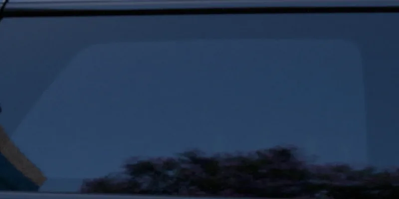Darkened Rear Glass