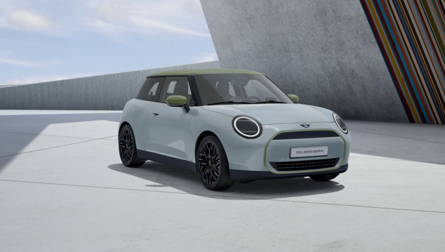 The All-Electric MINI Cooper E Paul Smith Edition
