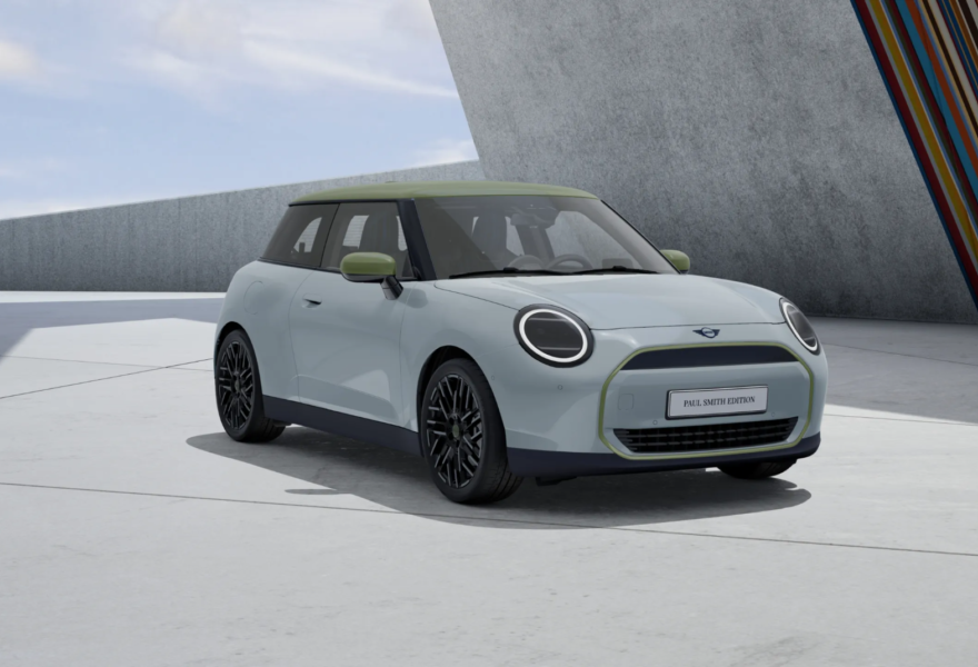 The All-Electric MINI Cooper E Paul Smith Edition